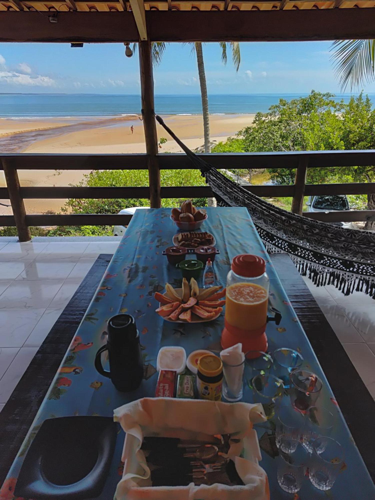 Paraiso Beach Hostel E Pousada ซานตาครูซ กาบราเลีย ภายนอก รูปภาพ