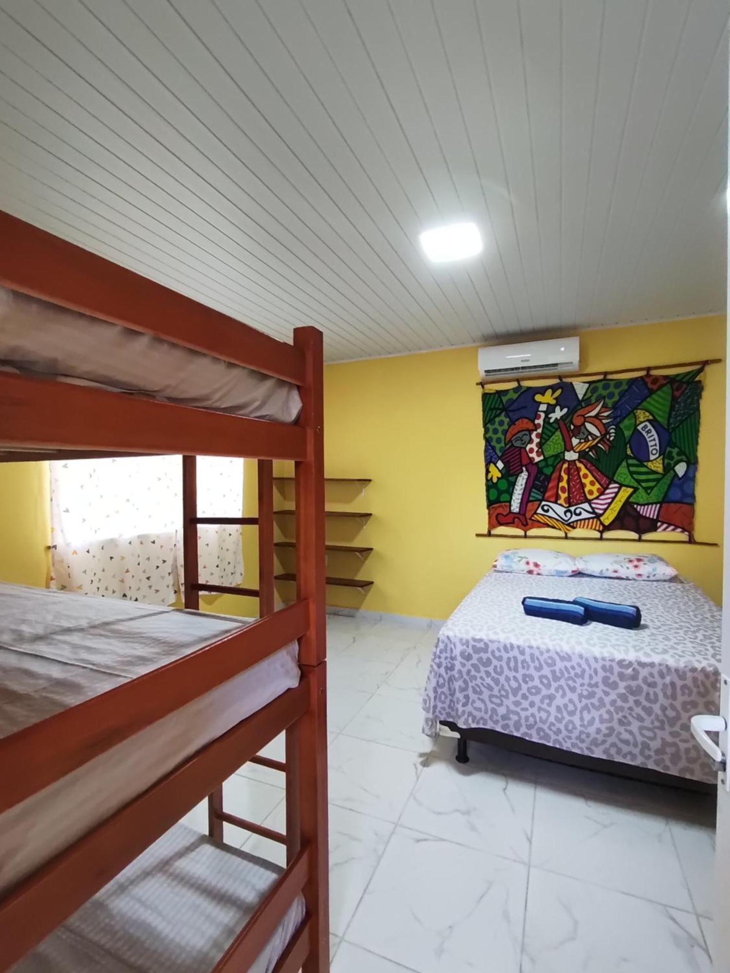 Paraiso Beach Hostel E Pousada ซานตาครูซ กาบราเลีย ภายนอก รูปภาพ