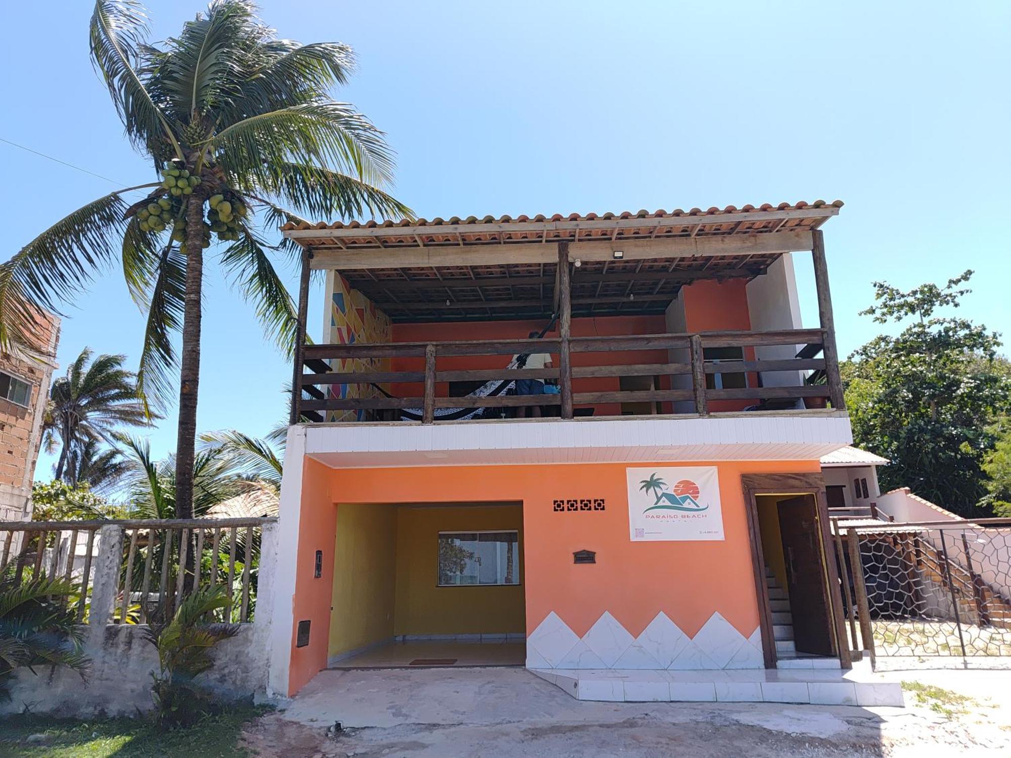 Paraiso Beach Hostel E Pousada ซานตาครูซ กาบราเลีย ภายนอก รูปภาพ